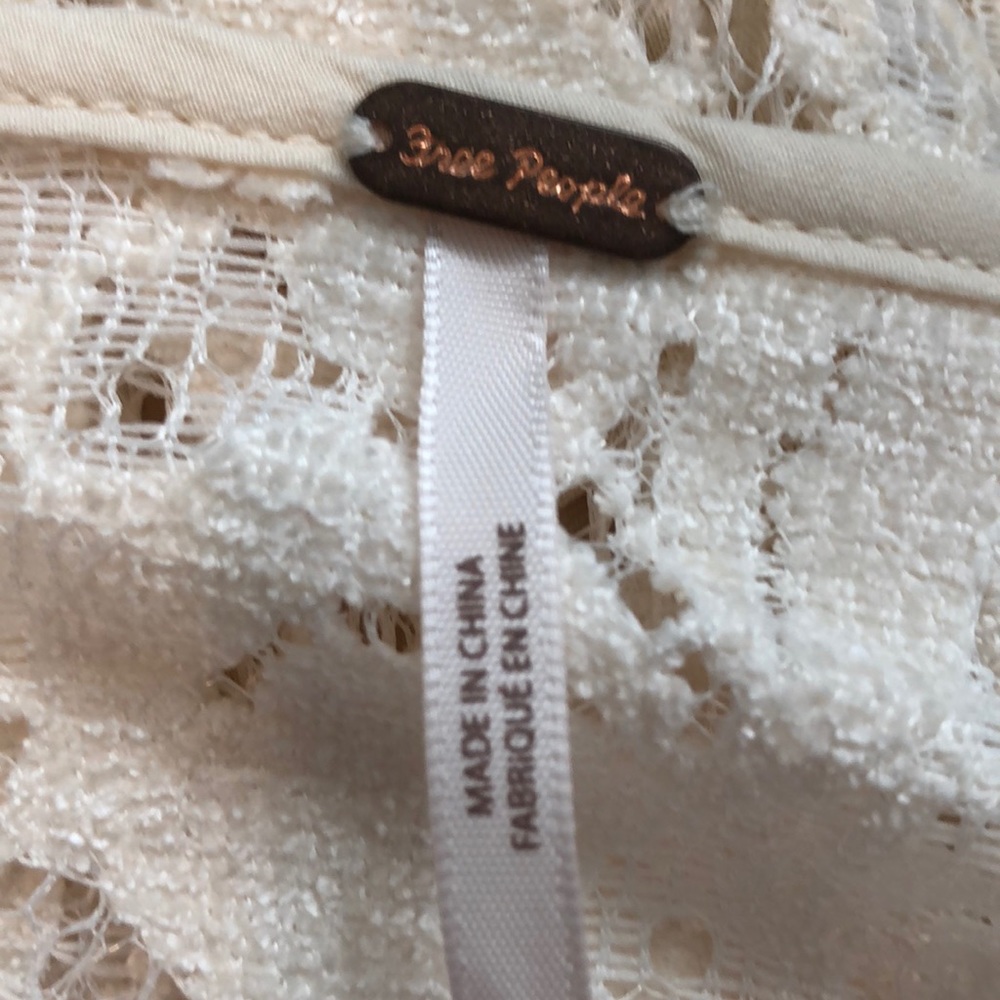 NWT Free People Lace Baby Doll Dress - Picture 7 of 8